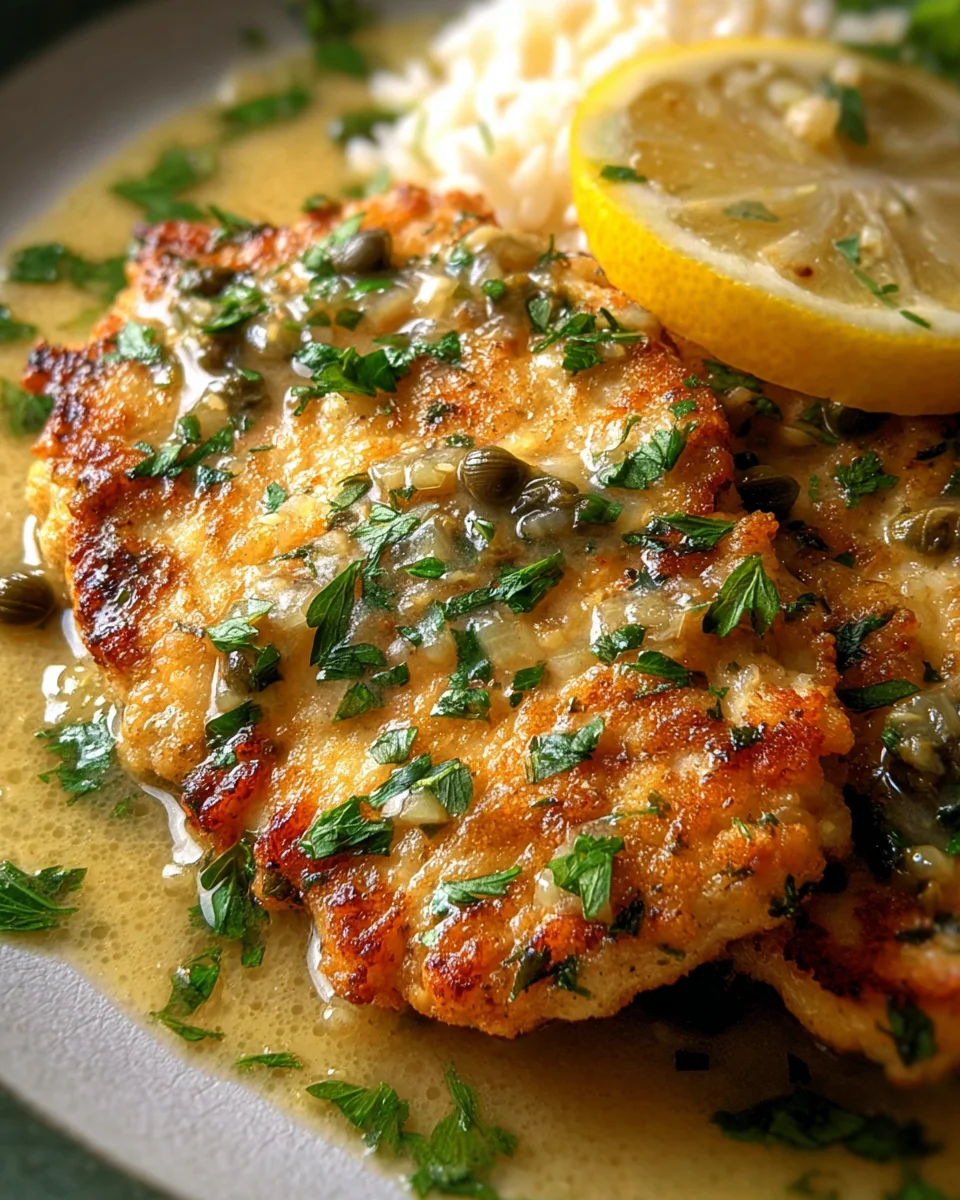 Chicken Piccata with Lemon Sauce 20 Chicken