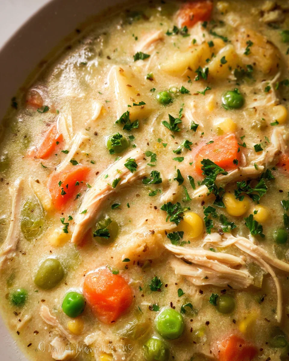 Chicken Pot Pie Soup Recipe