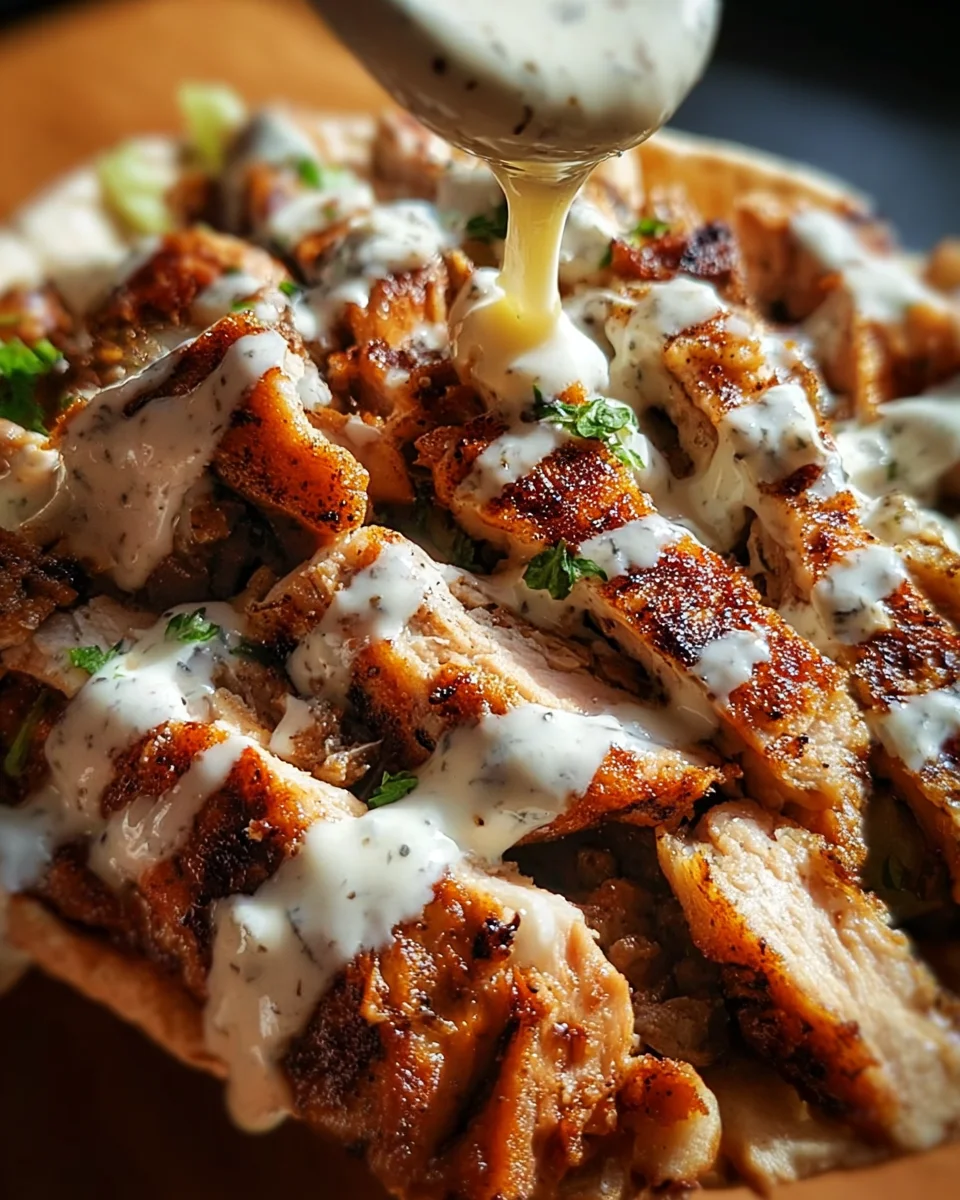 Chicken Shawarma with Garlic Sauce