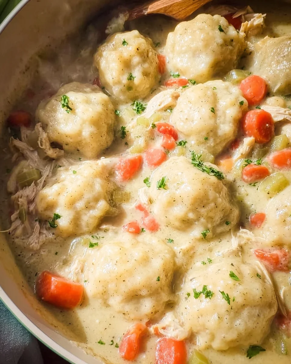 Chicken and Dumplings (Easy)