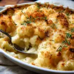 Creamy Baked Cauliflower Gratin