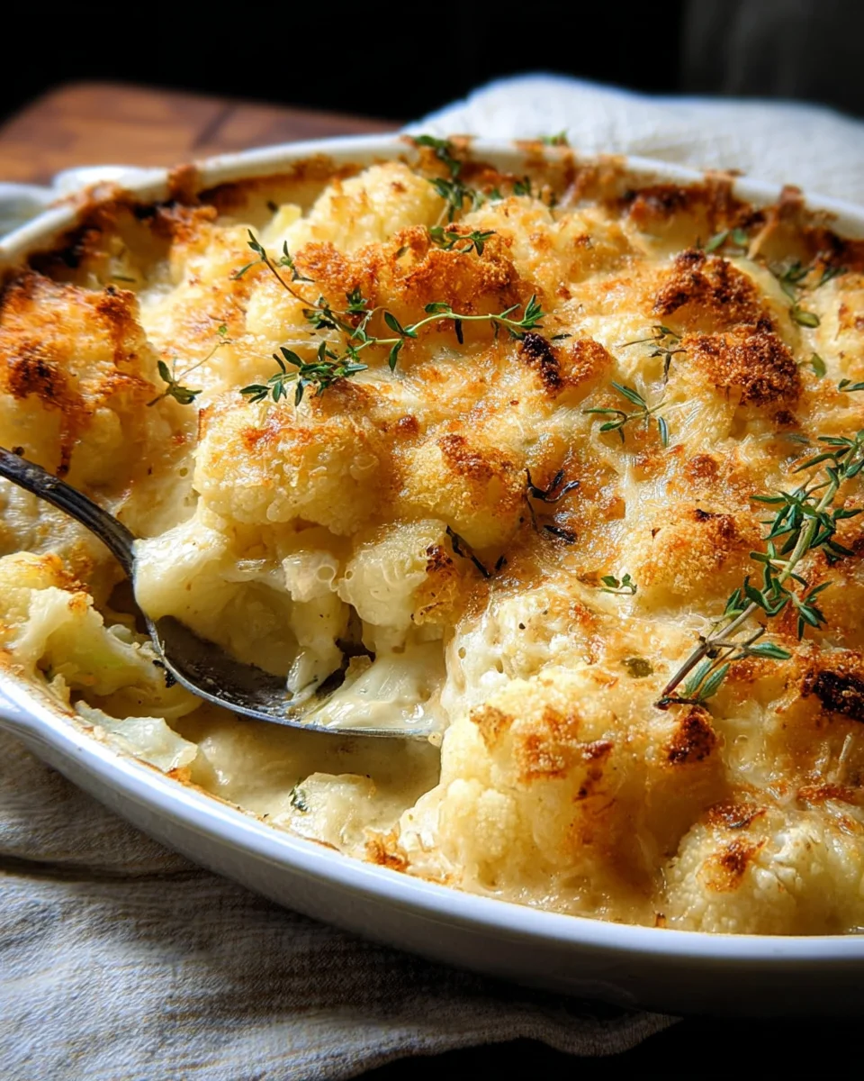 Creamy Baked Cauliflower Gratin 21 Creamy Baked Cauliflower Gratin