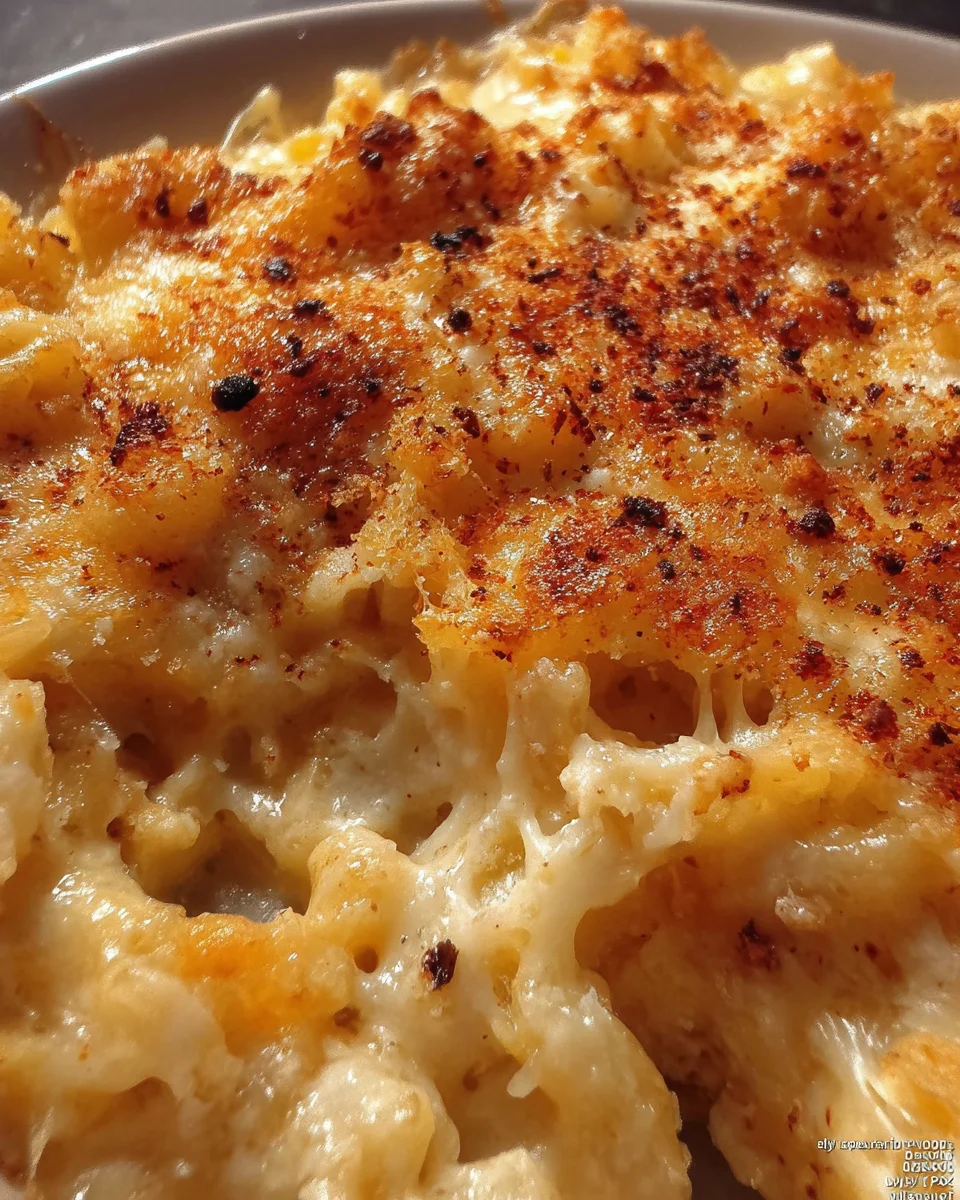 Creamy Baked Mac And Cheese