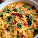 Creamy Marry Me Tuscan Chicken Soup