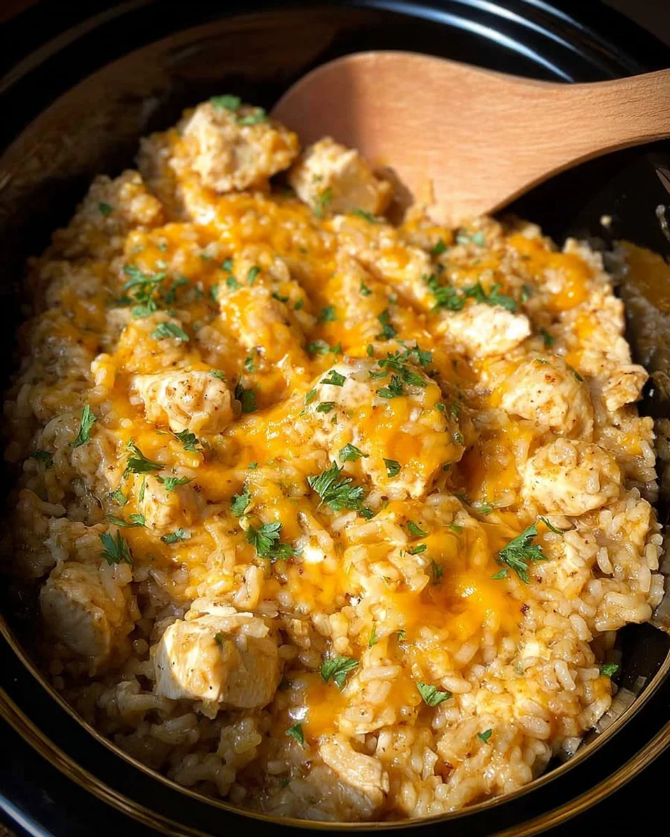 Crock Pot Chicken and Rice Recipe