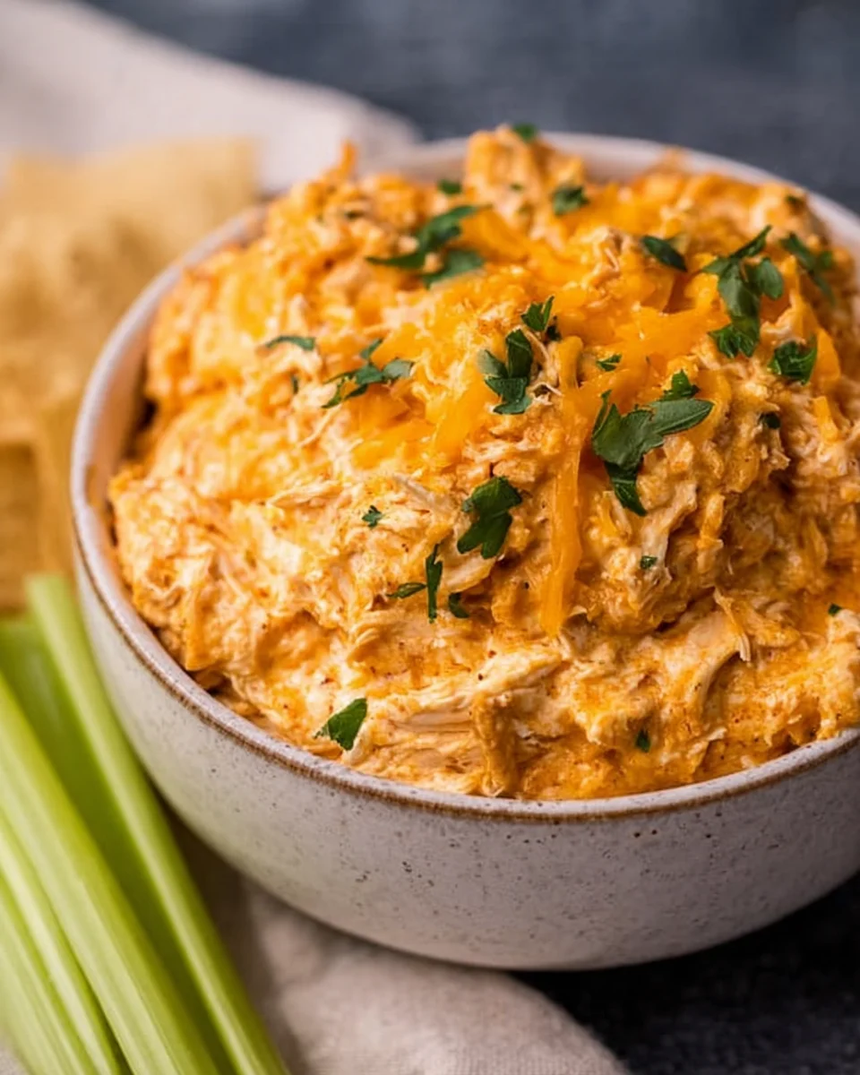 Crockpot Buffalo Chicken Dip Recipe