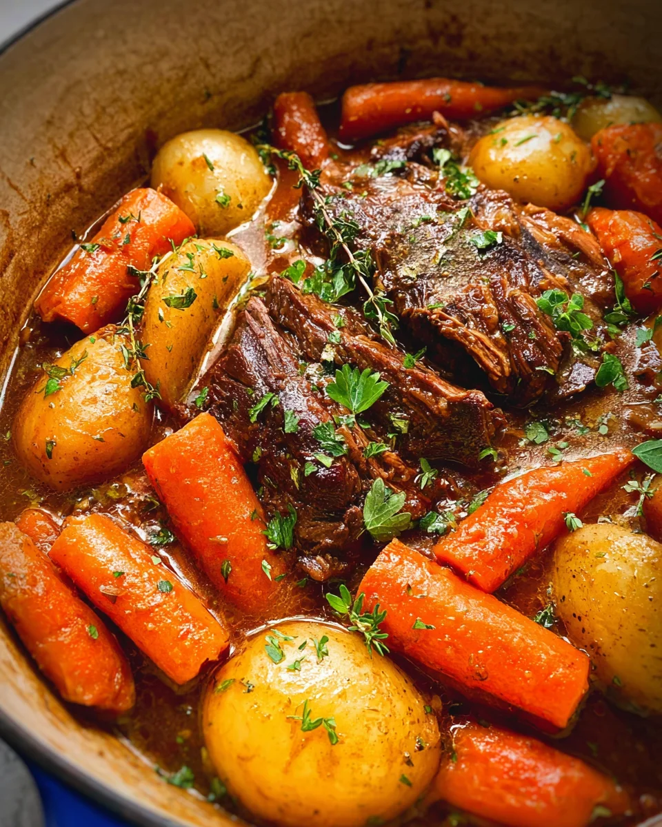 Dutch Oven Pot Roast
