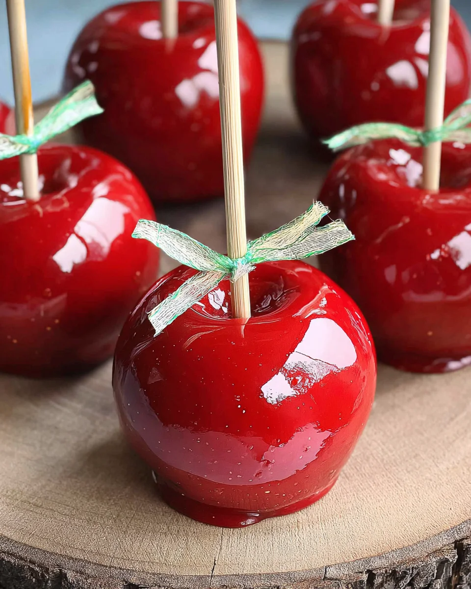 Easy Candy Apple Recipe