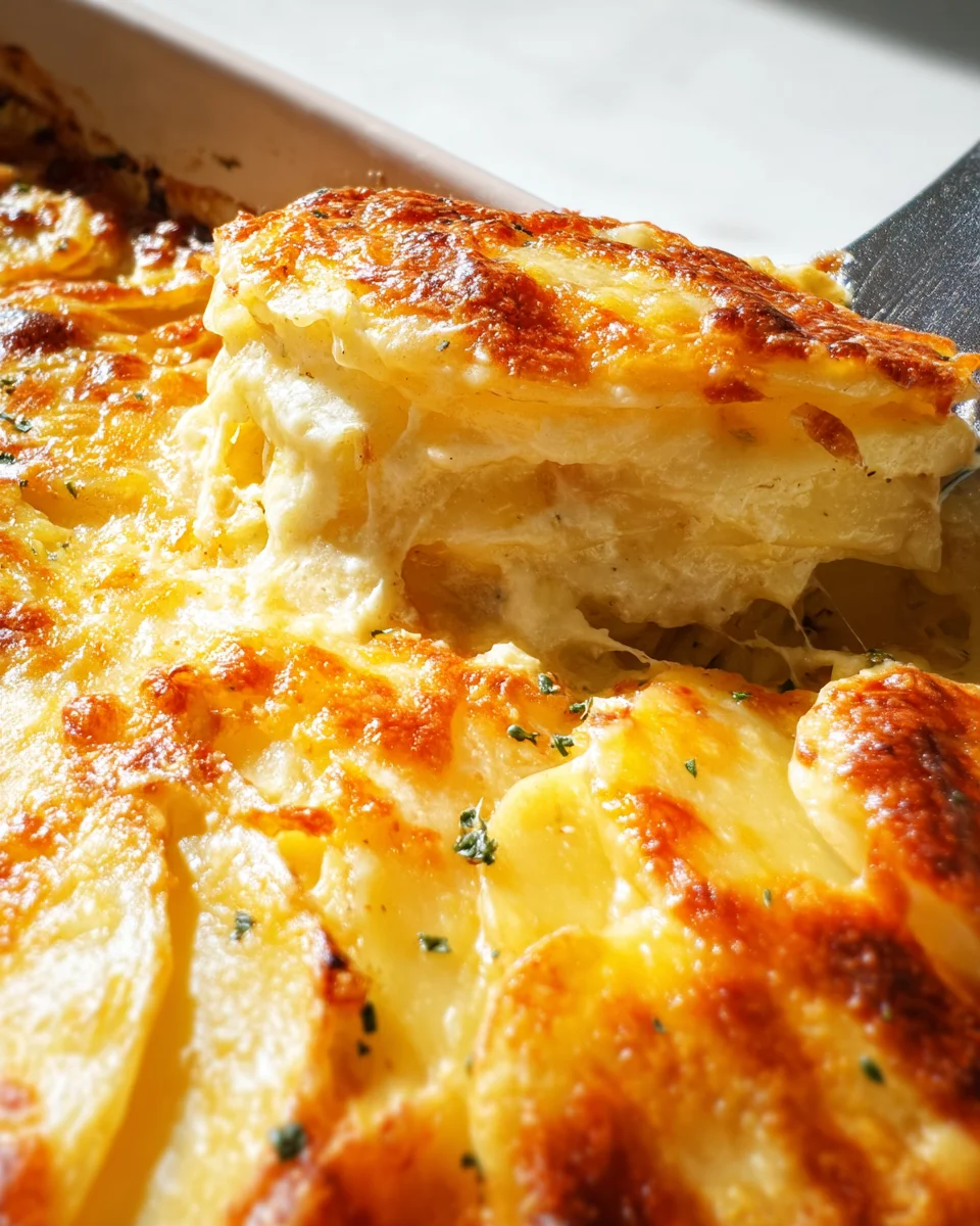 Easy Cheesy Scalloped Potatoes