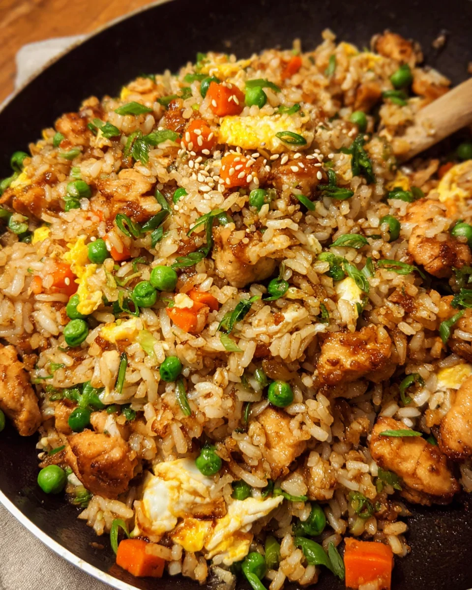 Easy Chicken Fried Rice (Restaurant-Style)