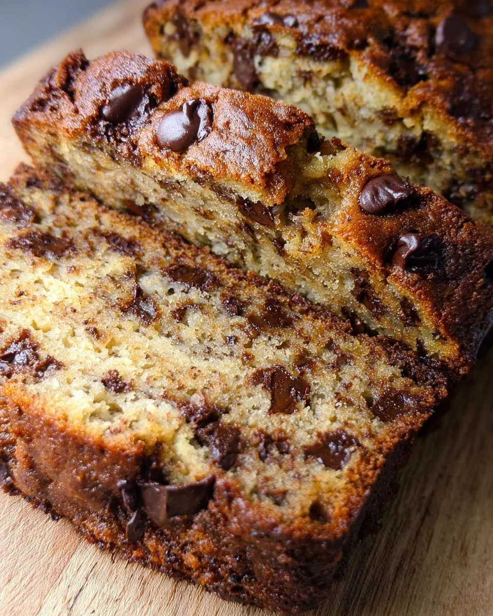 Easy Chocolate Chip Banana Bread 23 Easy
