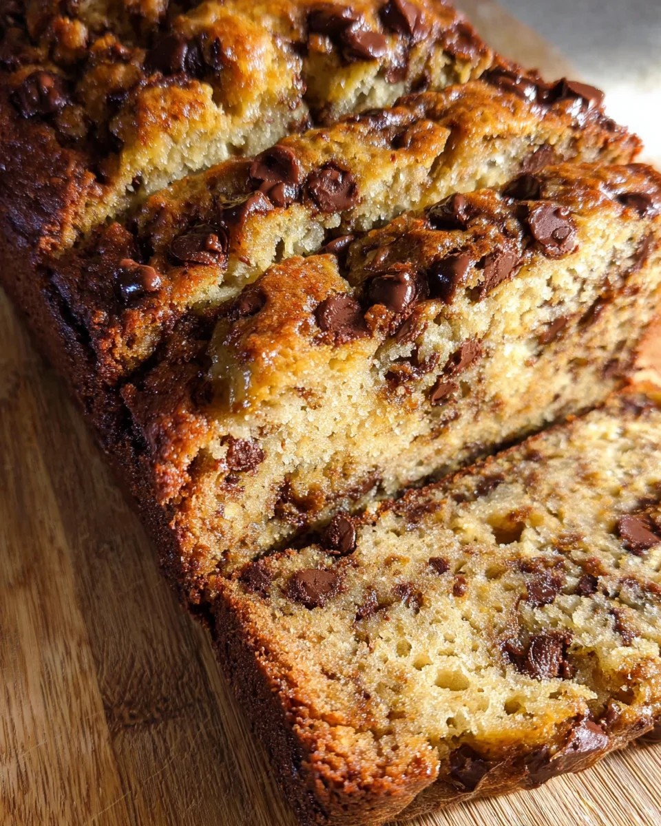 Easy Chocolate Chip Banana Bread 24 Easy