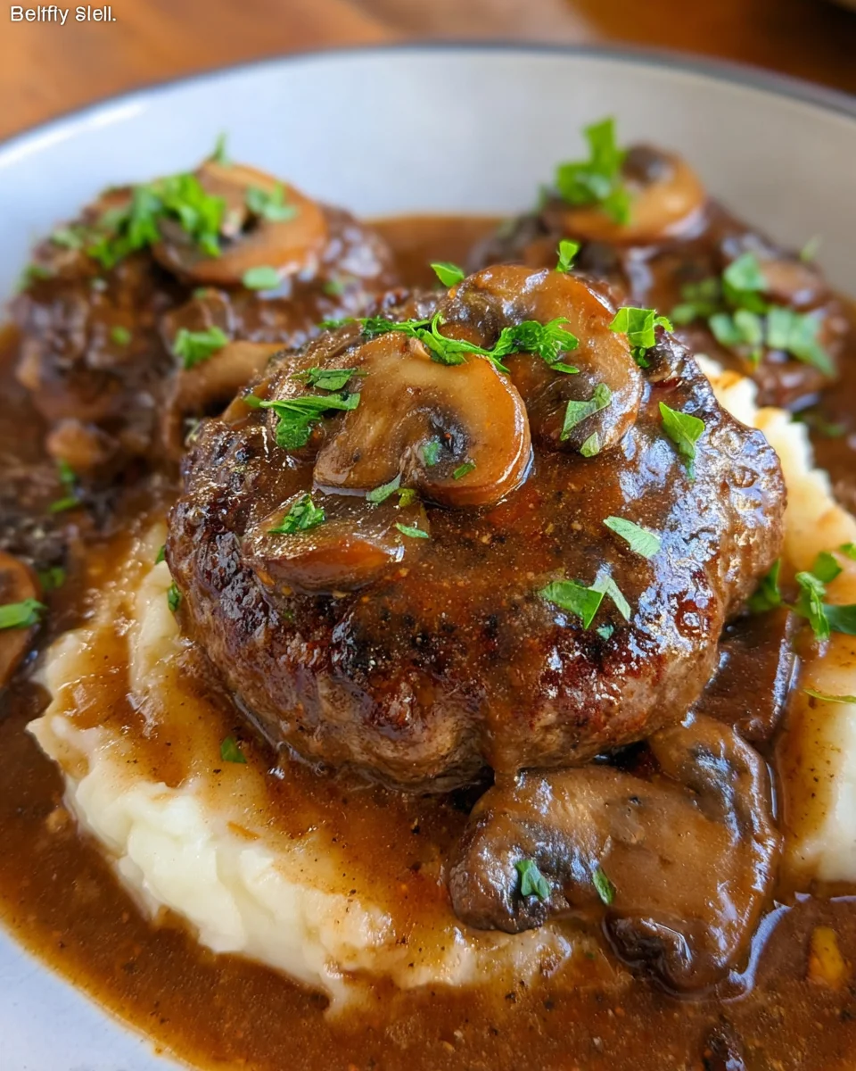 Easy Homemade Salisbury Steak