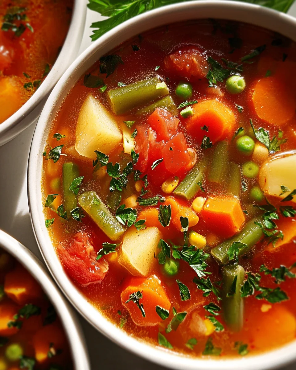 Easy Vegetable Soup 28 Easy