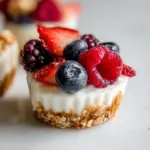 Frozen Yogurt Granola Cups
