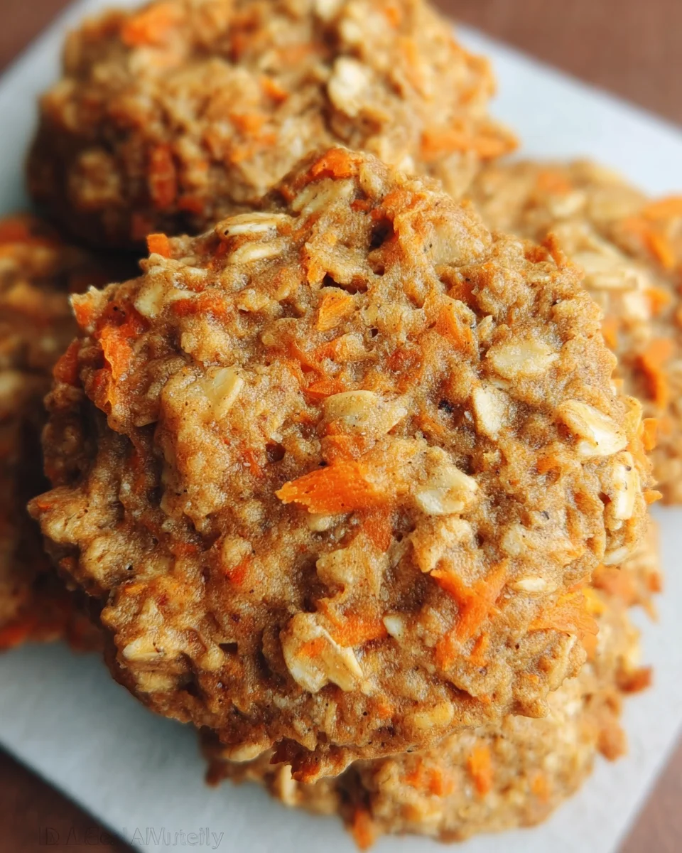 Healthy Carrot Cake Oatmeal Cookies 22 Healthy