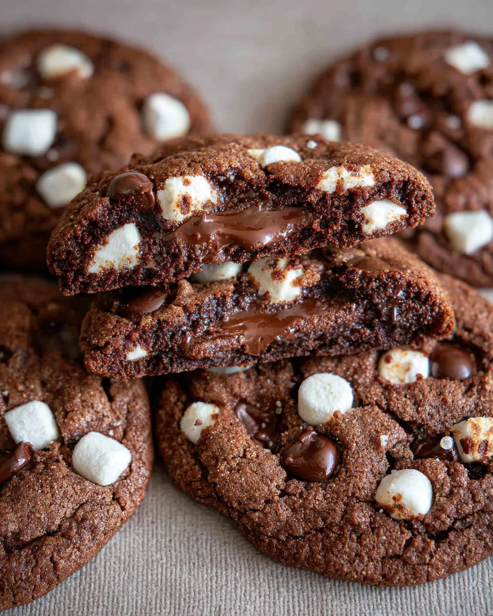 Hot Chocolate Cookies