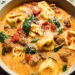 Italian Sausage Tortellini Soup
