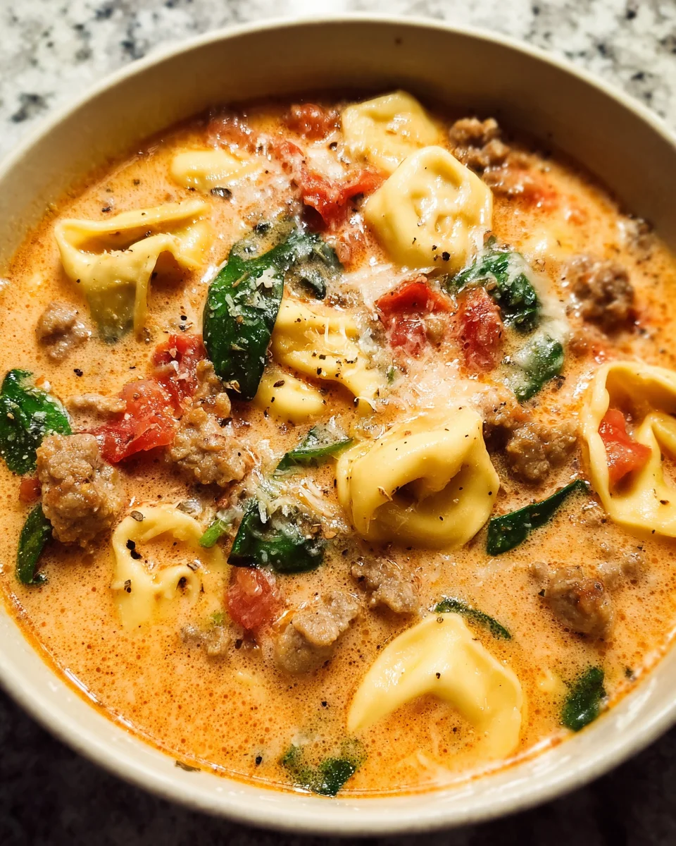 Italian Sausage Tortellini Soup 25 Italian Sausage Tortellini Soup