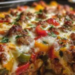 Italian Sausage & Pepper Casserole