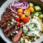 Mediterranean Steak Bowl Recipe