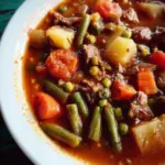 My Mom's Old-Fashioned Vegetable Beef Soup