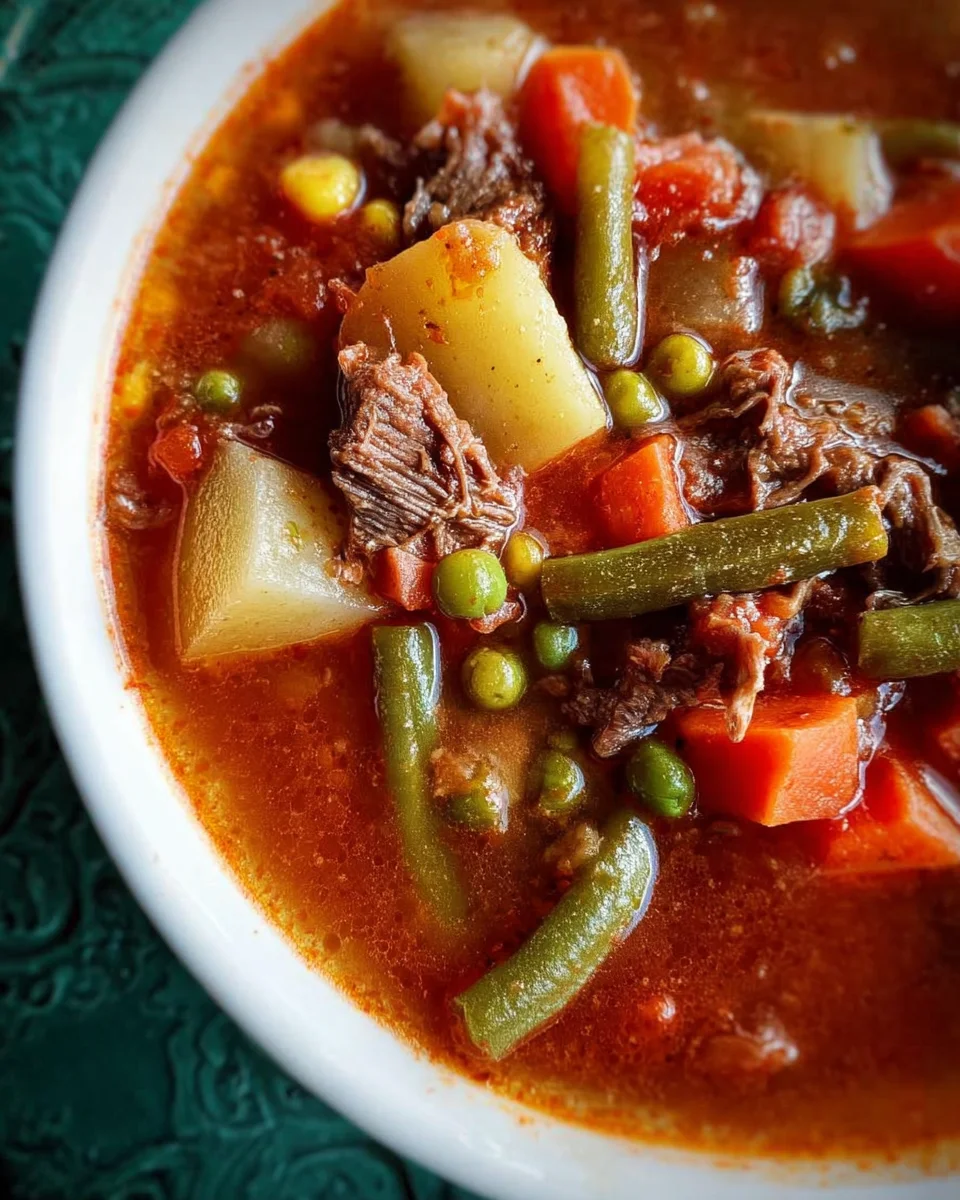 My Mom's Old-Fashioned Vegetable Beef Soup 22 My