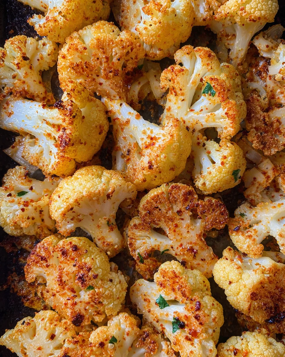 Oven Roasted Cauliflower Recipe