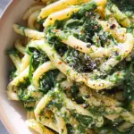 Pasta with Spinach Sauce