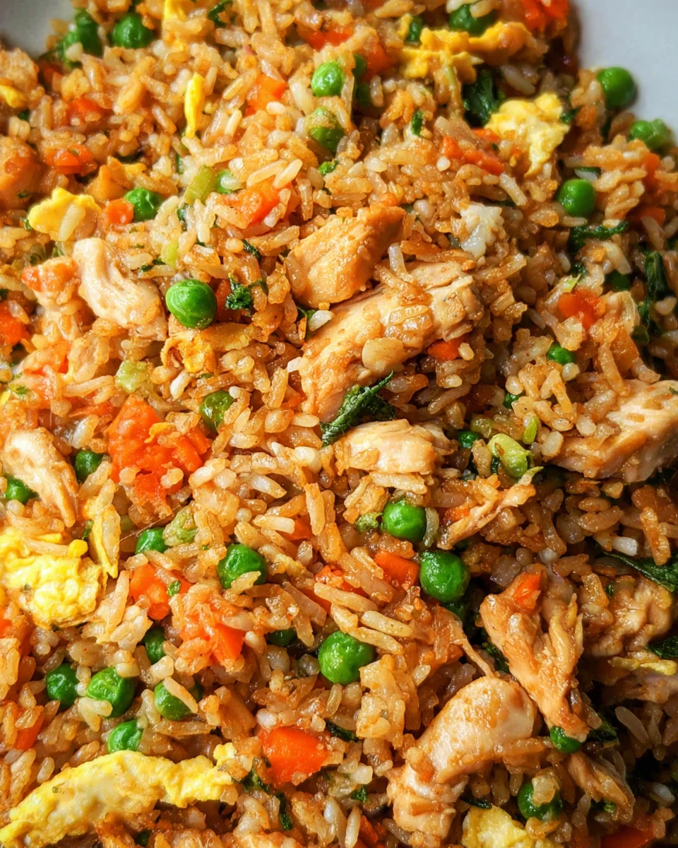 Quick & Easy Chicken Fried Rice