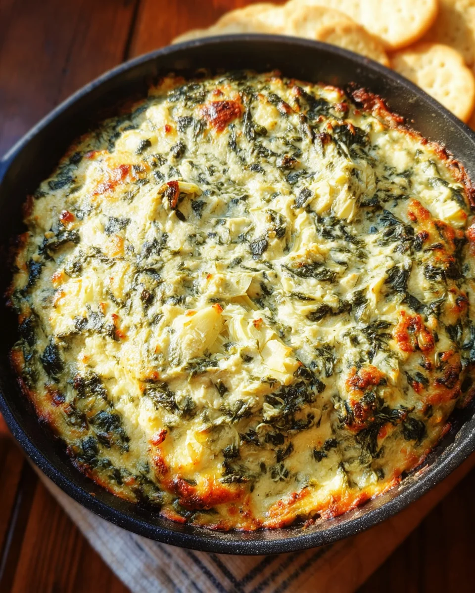 Spinach Artichoke Dip 17 Spinach