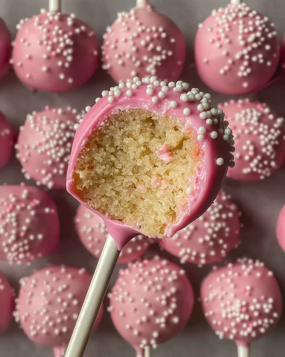 Starbucks Copycat Birthday Cake Pops