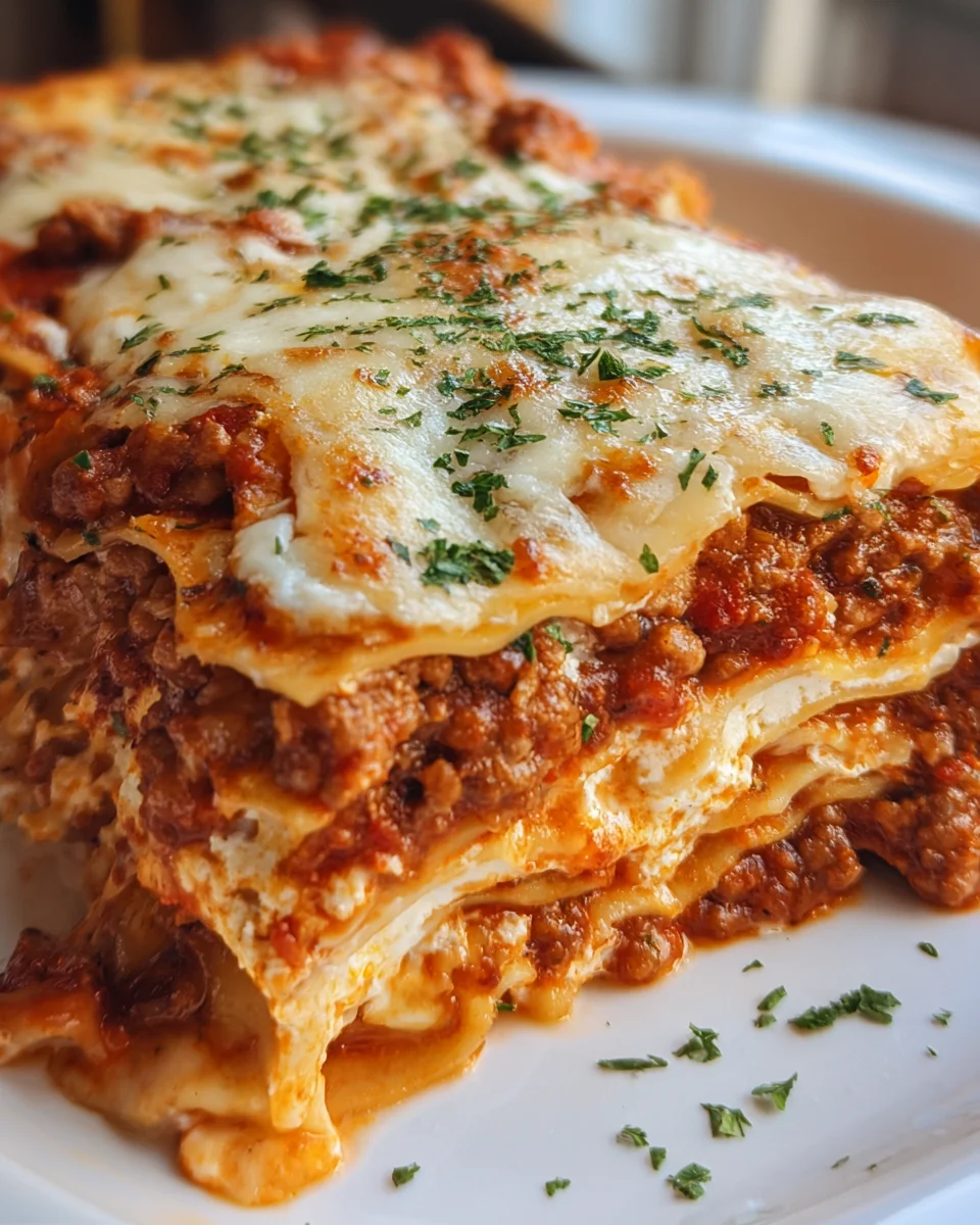 The Best Homemade Lasagna