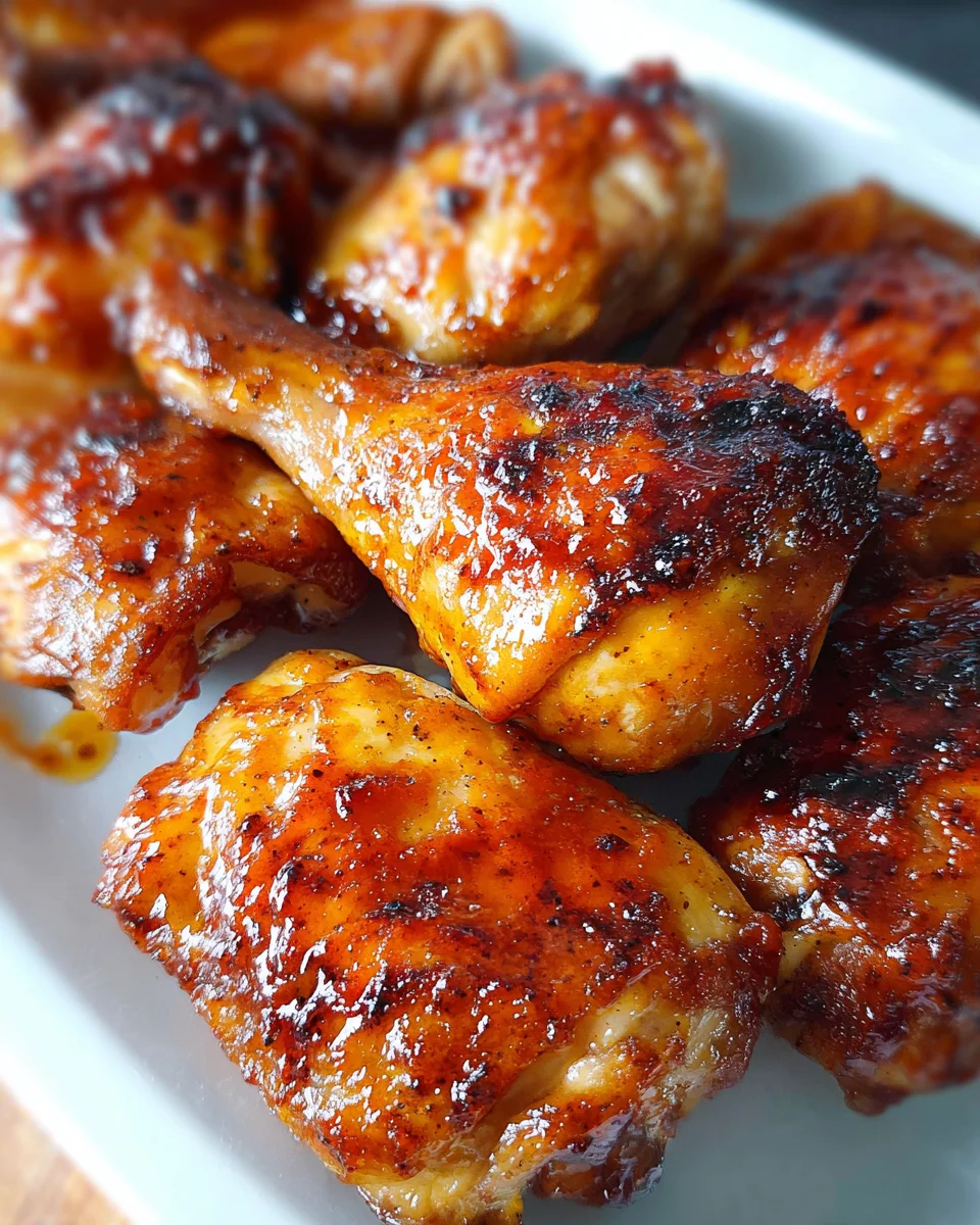 Two Ingredient Crispy Oven Baked BBQ Chicken 16 Two