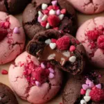 Valentine Ganache Cookies