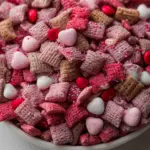 Valentine's day muddy buddies