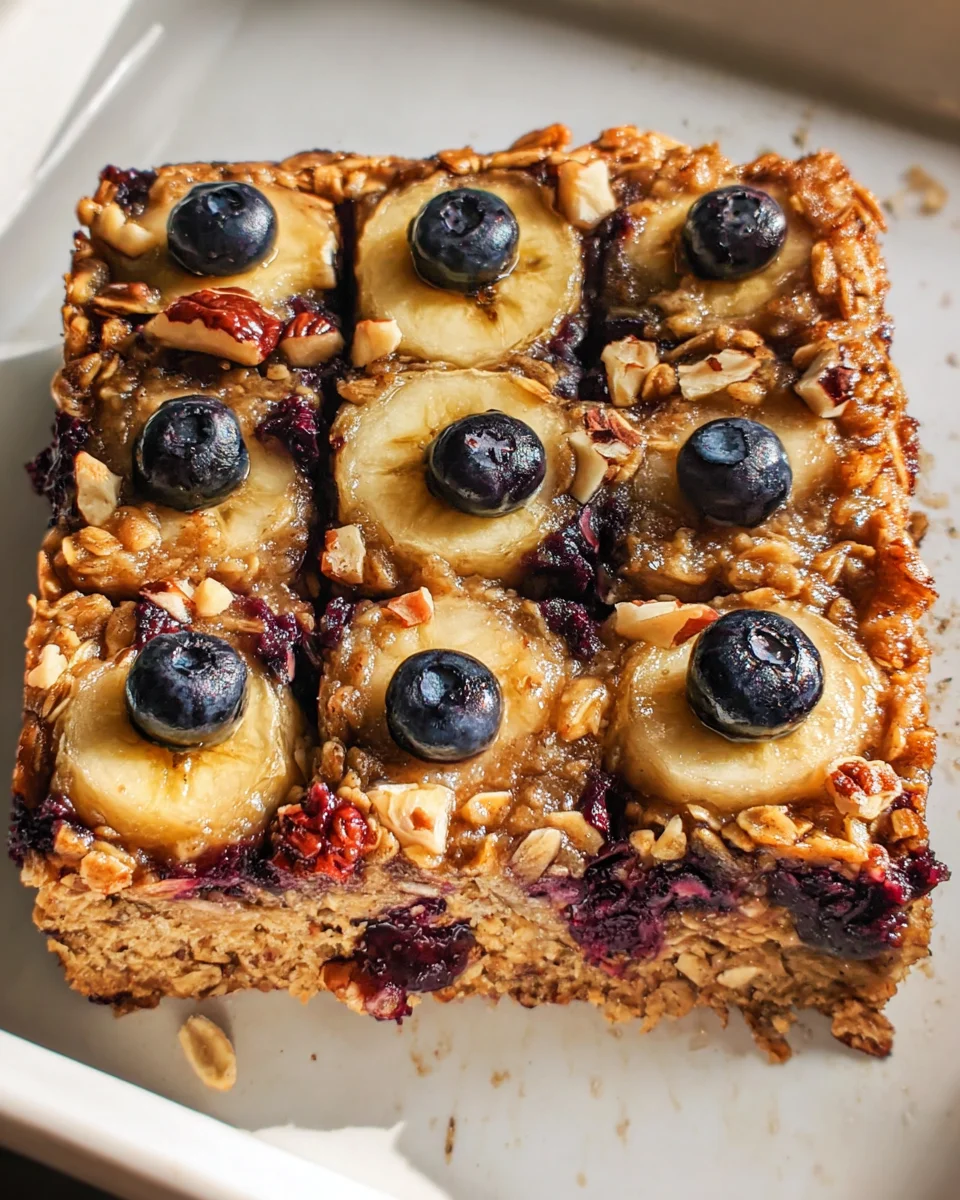 Wholesome Baked Oatmeal with Applesauce (Vegan)