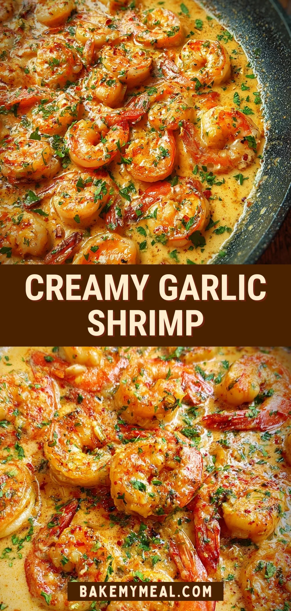 Creamy Garlic Shrimp 25 Pinterest Hidden Image