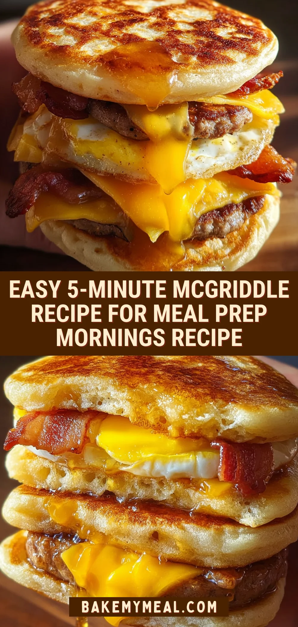 Easy 5-Minute McGriddle Recipe for Meal Prep Mornings Recipe 17 Pinterest Hidden Image
