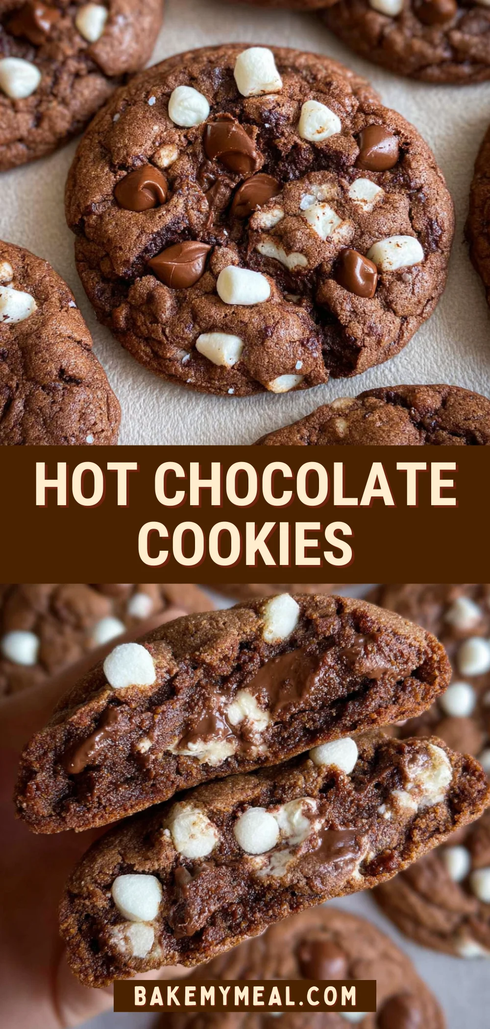 Hot Chocolate Cookies 24 Pinterest Hidden Image