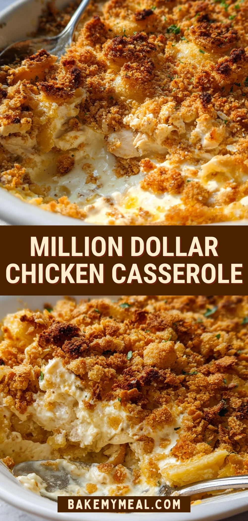 Million Dollar Chicken Casserole 18 Pinterest Hidden Image