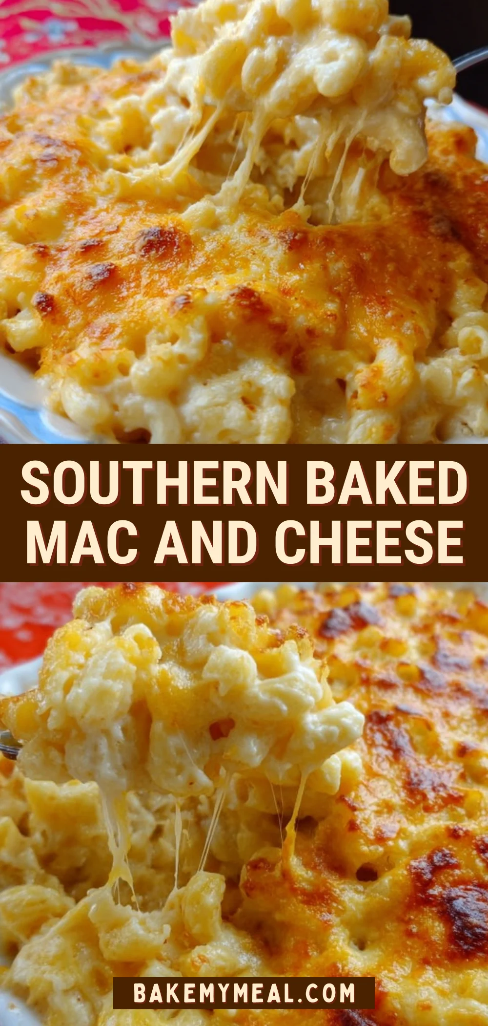 Southern Baked Mac and Cheese 21 Pinterest Hidden Image