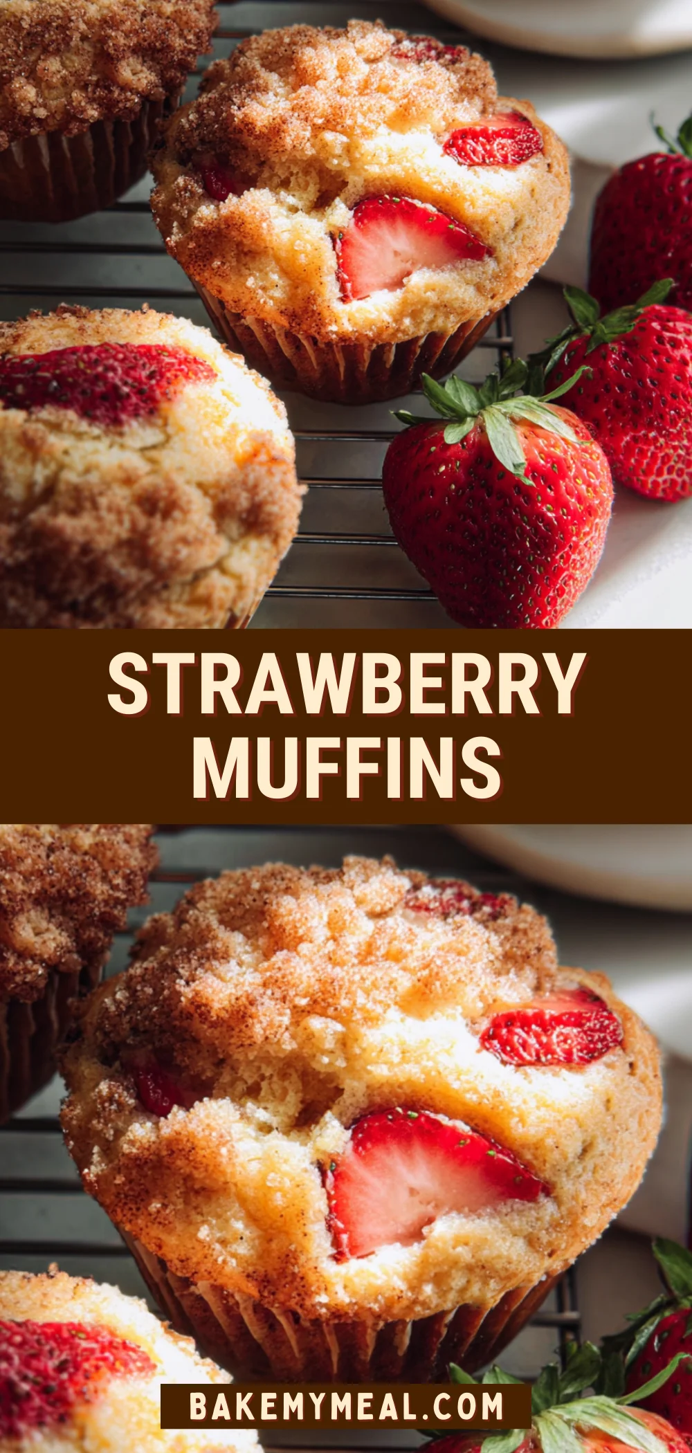 Strawberry Muffins 22 Pinterest Hidden Image