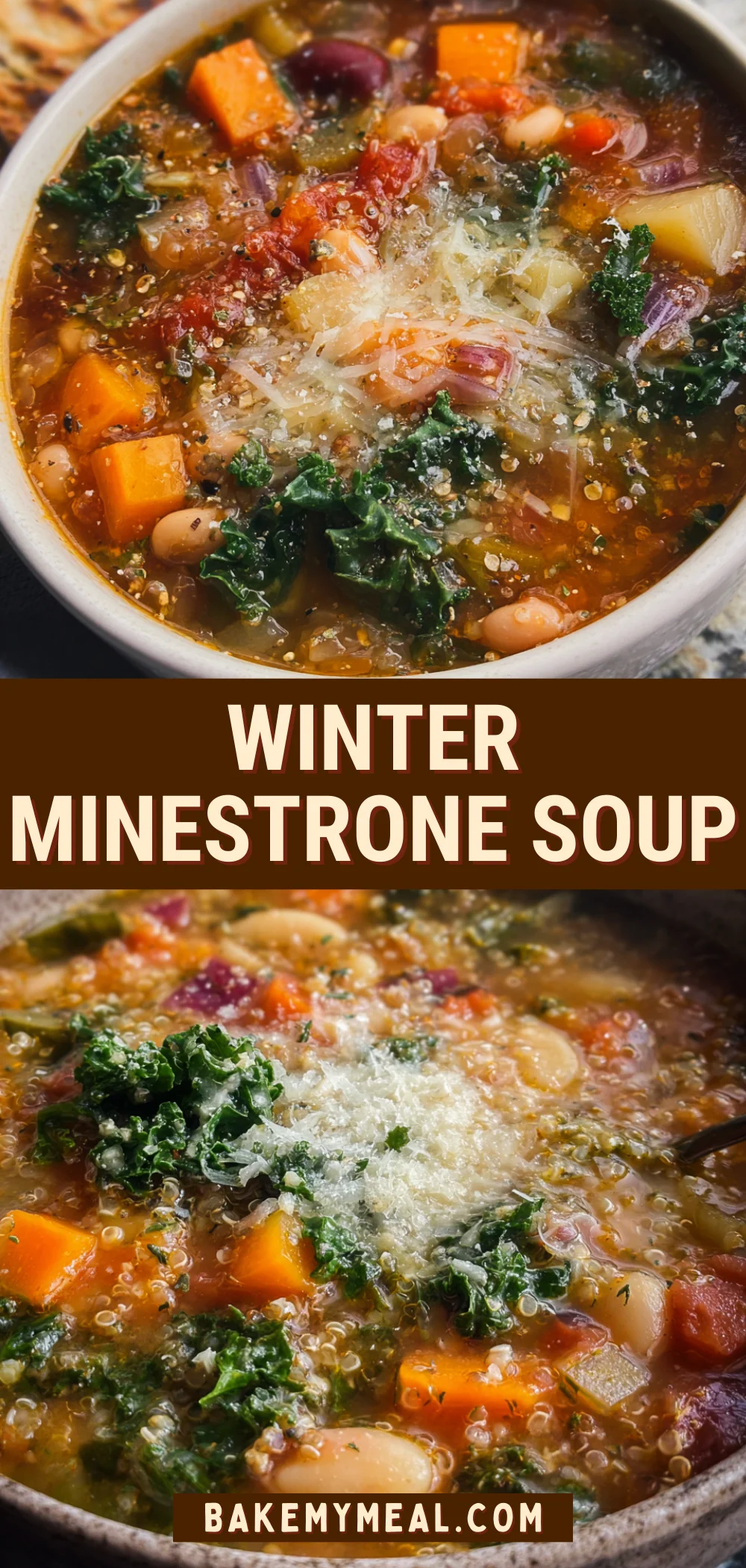 Winter Minestrone Soup 21 Pinterest Hidden Image