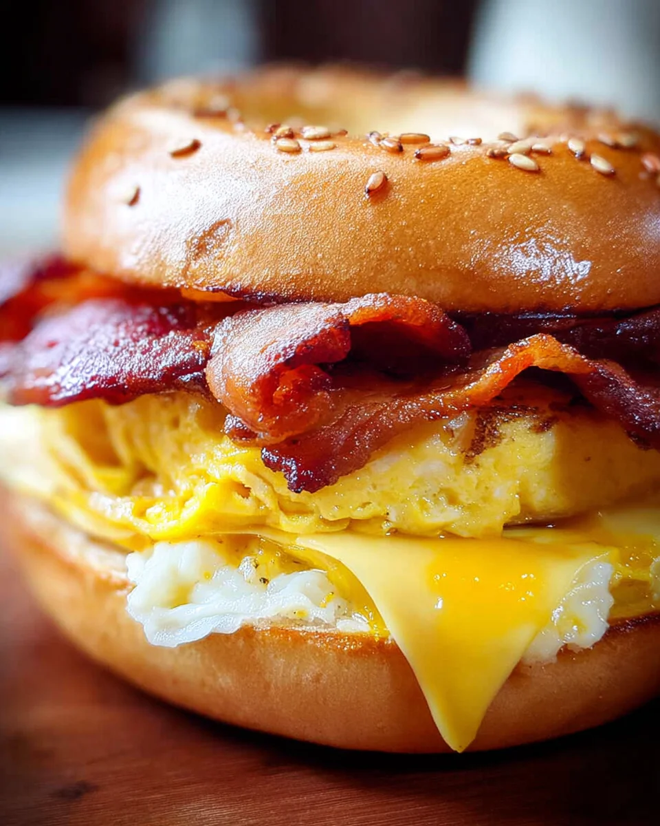 Bacon Egg Cheese Bagel Sandwich 21 Bacon Egg Cheese Bagel Sandwich