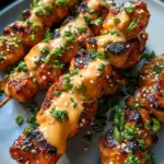 Bang Bang Chicken Skewers Recipe
