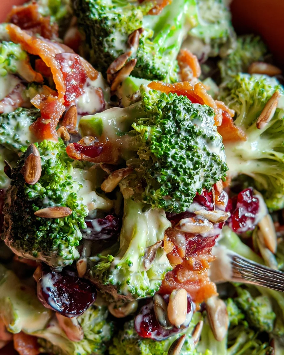 Broccoli Salad with Bacon Recipe