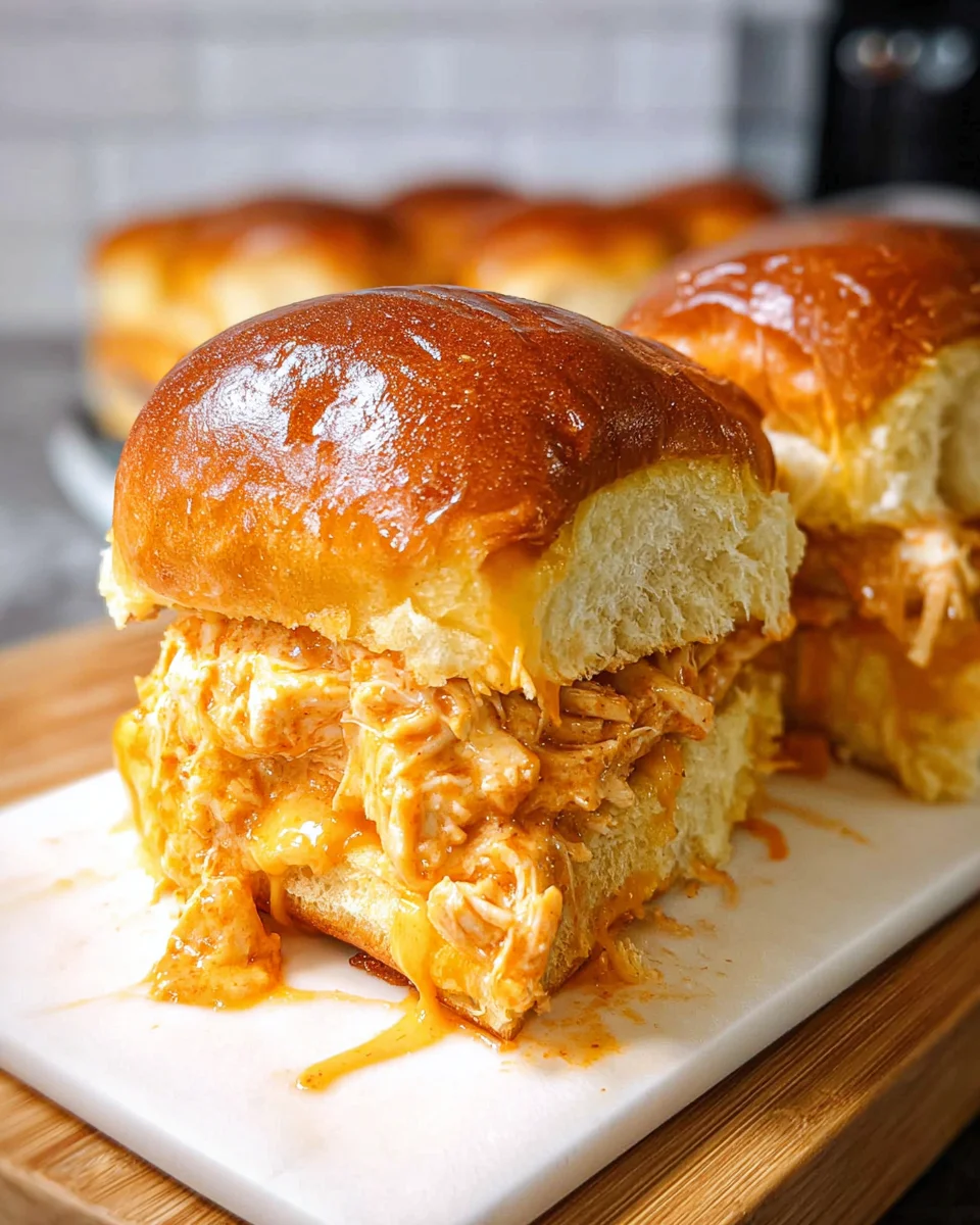 Buffalo Chicken Sliders