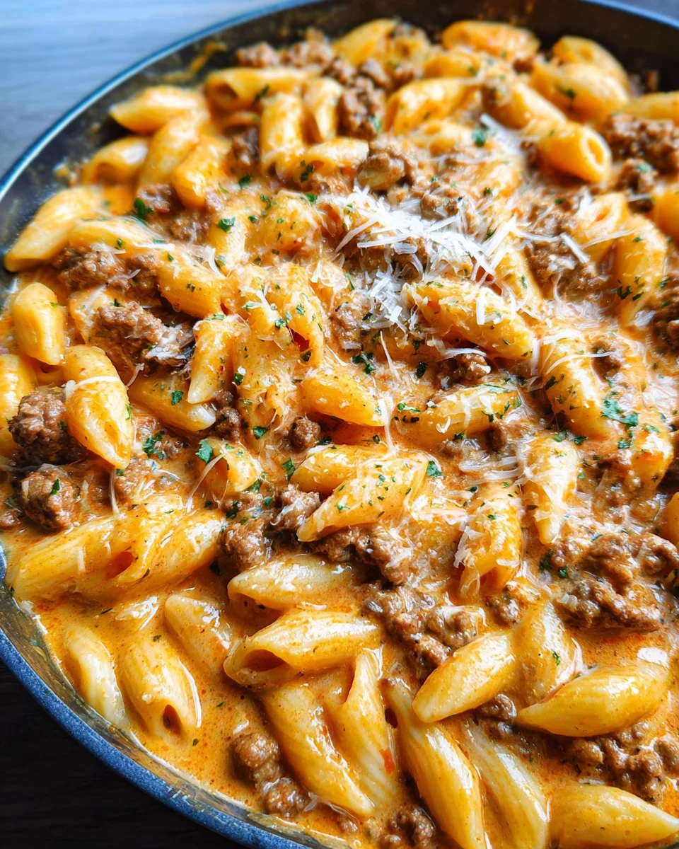 Creamy Beef Pasta