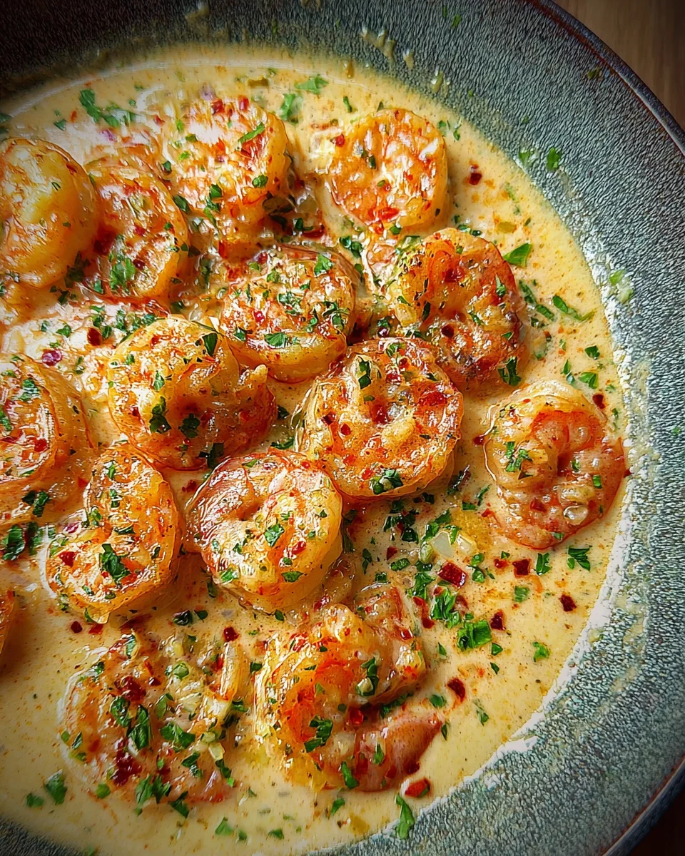 Creamy Garlic Shrimp (15 Minutes) 26 Creamy